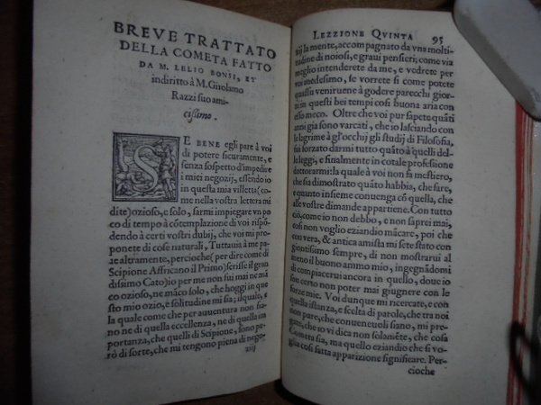 CINQUE LEZZIONI DI M. LELIO BONSI DA LUI LETTE PUBLICAMENTE …