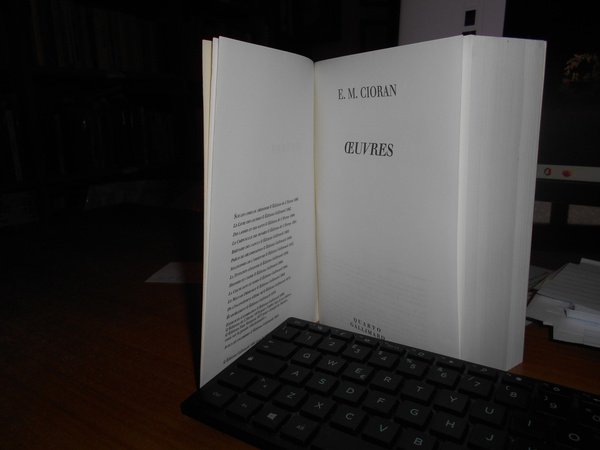 CIORAN Oeuvres