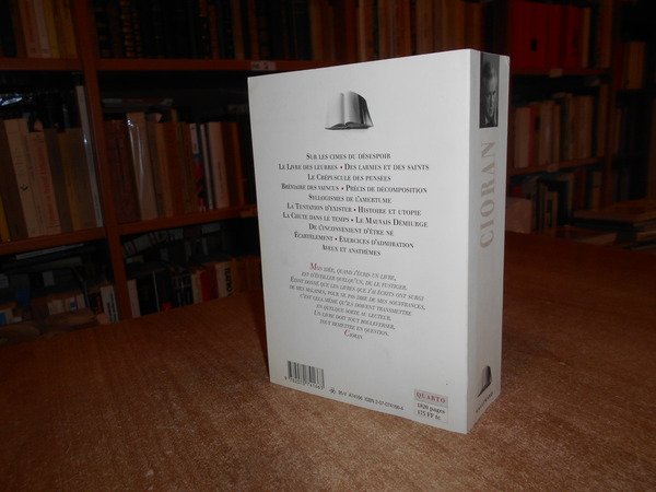 CIORAN Oeuvres