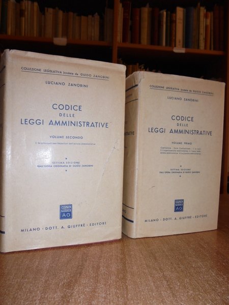 Codice delle leggi amministrative