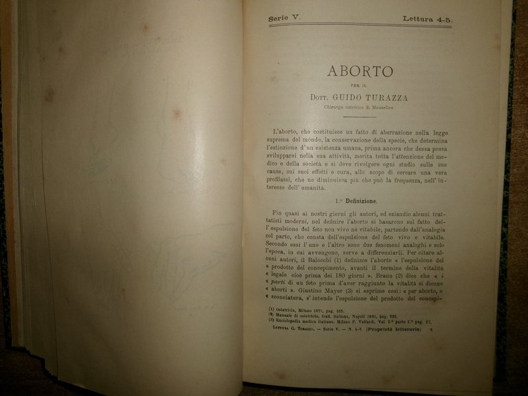 Collezione Italiana di Letture sulla Medicina serie V. Vallardi (1885)