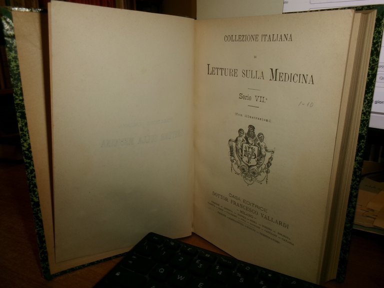 Collezione Italiana di Letture sulla Medicina serie VII. Vallardi (1887)