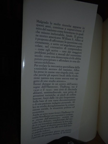 Come si diventa nazisti.Storia di una piccola città 1930-1935