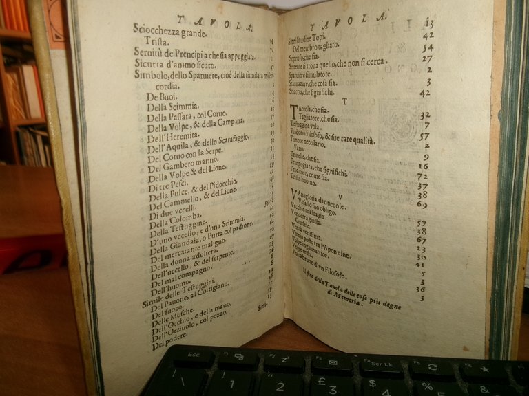 Consigli degli animali cioè Ragionamenti civili...FIRENZUOLA, Agnolo 1622 | Immagine Gallery 10