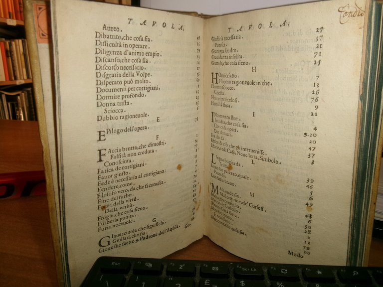 Consigli degli animali cioè Ragionamenti civili...FIRENZUOLA, Agnolo 1622 | Immagine Gallery 5
