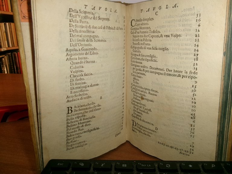 Consigli degli animali cioè Ragionamenti civili...FIRENZUOLA, Agnolo 1622 | Immagine Gallery 6