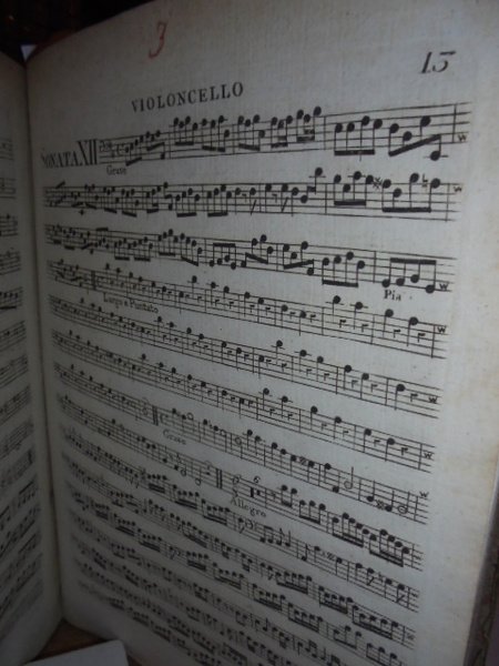 CORELLI, Arcangelo. Musica - London Walsh (circa 1740)