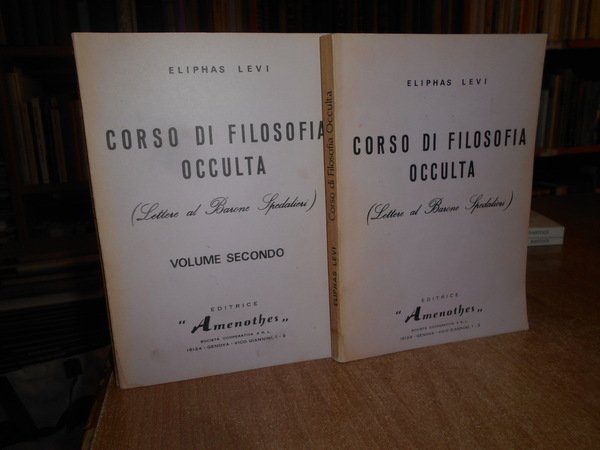 Corso di Filosofia Occulta (Lettere al Barone Spedalieri)