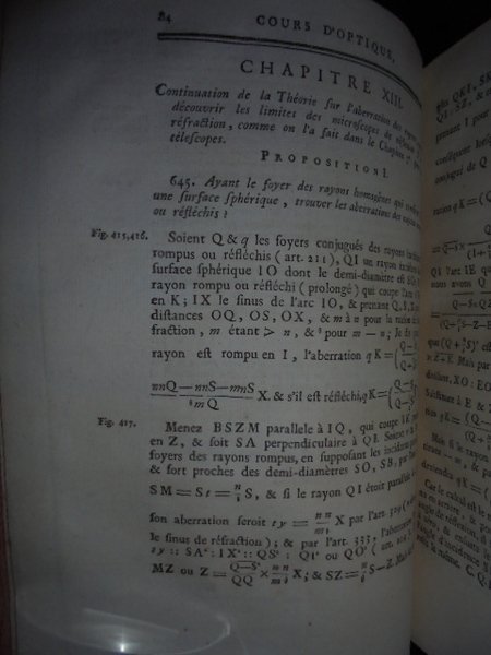 COURS COMPLET D' OPTIQUE, TRADUIT DE L'ANGLOIS, CONTENANT LA THÉORIE, …