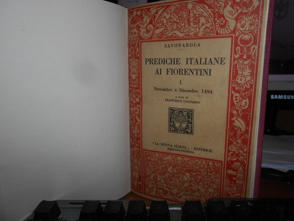 (Critica religiosa) Prediche italiane ai Fiorentini