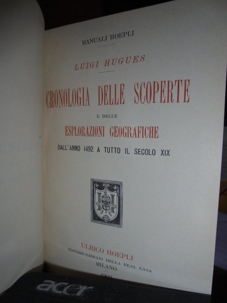 Cronologia delle Scoperte e delle Esplorazioni Geografiche Dal 1492 a …