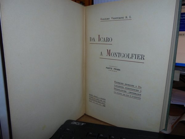 Da ICARO a MONTGOLFIER. Parte prima/Parte seconda