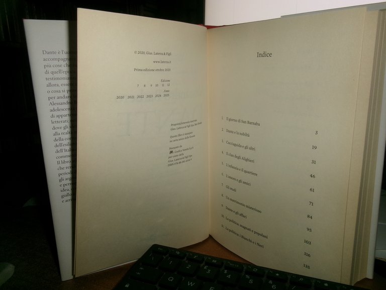 DANTE. Alessandro Barbero Laterza, 2020 | Immagine Gallery 3