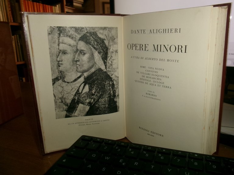 DANTE ALIGHIERI. OPERE COMPLETE La Divina Commedia Opere minori 3 …