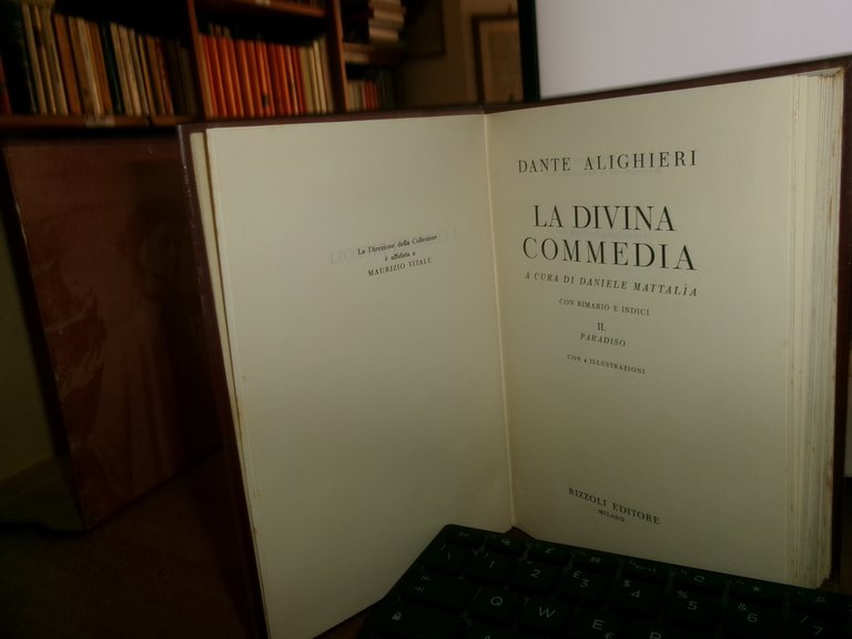 DANTE ALIGHIERI. OPERE COMPLETE La Divina Commedia Opere minori 3 …