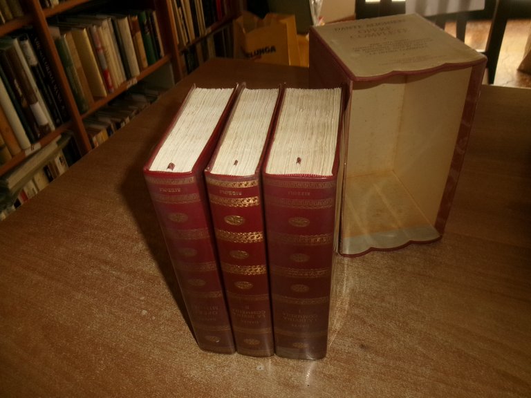 DANTE ALIGHIERI. OPERE COMPLETE La Divina Commedia Opere minori 3 …