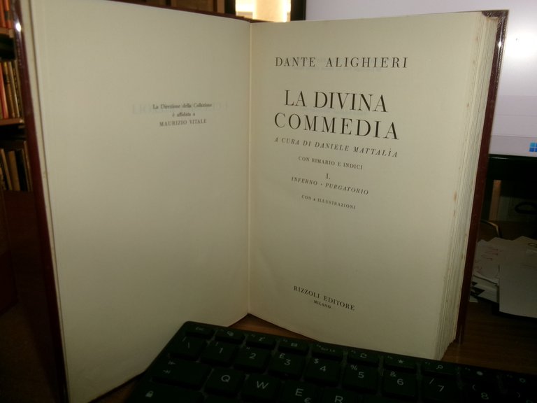 DANTE ALIGHIERI. OPERE COMPLETE La Divina Commedia Opere minori 3 …