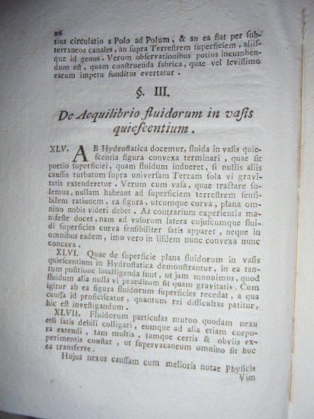 DE AEQUILIBRIO. I. AERIS CUM MERCURIO IN TUBO SUSPENSIVO ROMAE, …