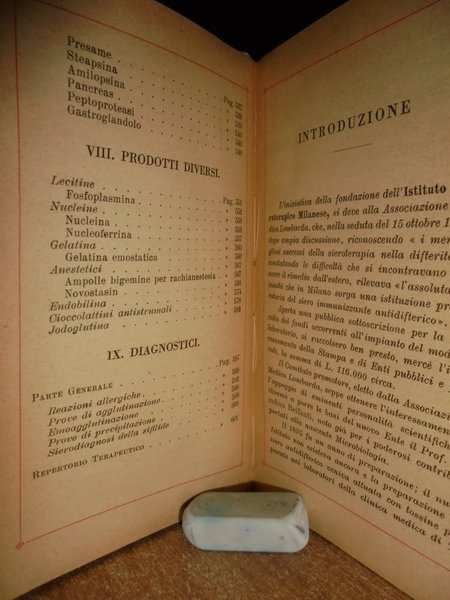 Dei Sieri e Vaccini dei preparati chemoterapici opoterapici ed affini …