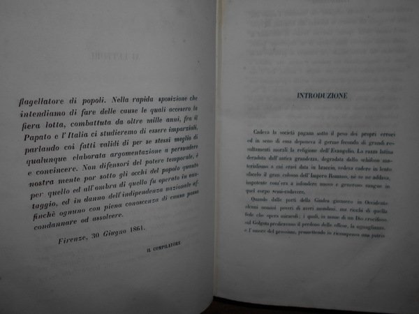 Del Dominio Temporale dei Papi e dei Delitti della Corte …