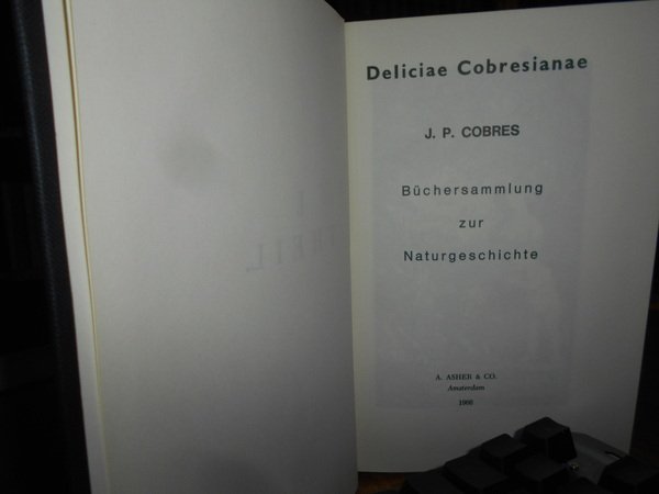 Deliciae Cobresianae. Büchersammlung zur Naturgeschichte