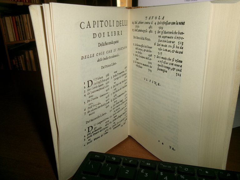 Dell' historia dei semplici aromati et altre cose che vengono …