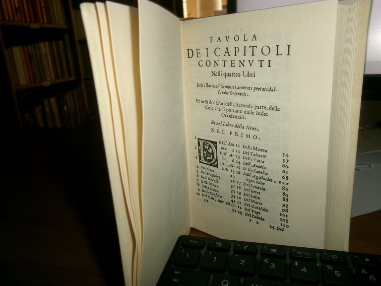 Dell' historia dei semplici aromati et altre cose che vengono …