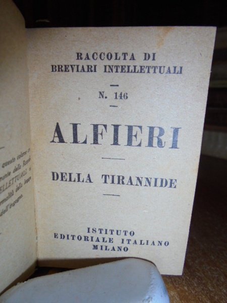 Della Tirannide