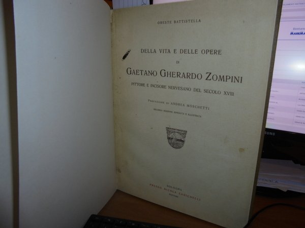 Della Vita e delle Opere di GAETANO GHERARDO ZOMPINI
