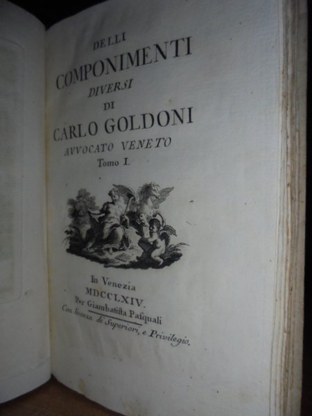 Delli Componimenti diversi di CARLO GOLDONI avvocato veneto