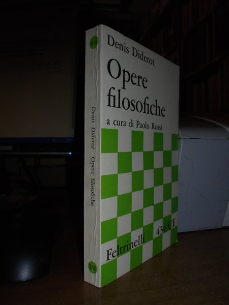 Denis, Diderot a cura di Paolo Rossi