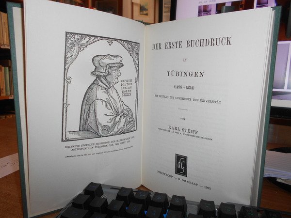 Der erste Buchdruck in Tübingen (1498-1534)