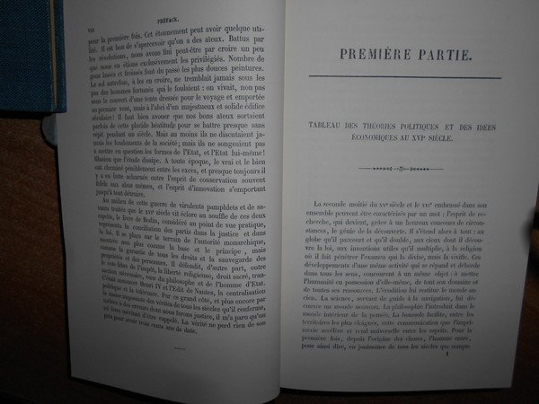 Des Théories Politiques et des Idées économiques au seizième siècle
