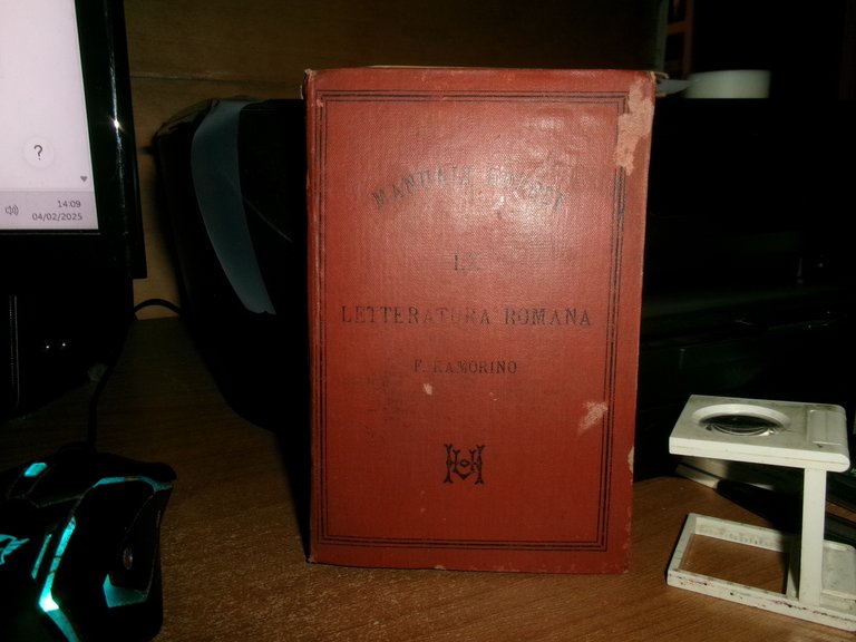 di FELICE RAMORINO. LETTERATURA ROMANA - Hoepli, 1886