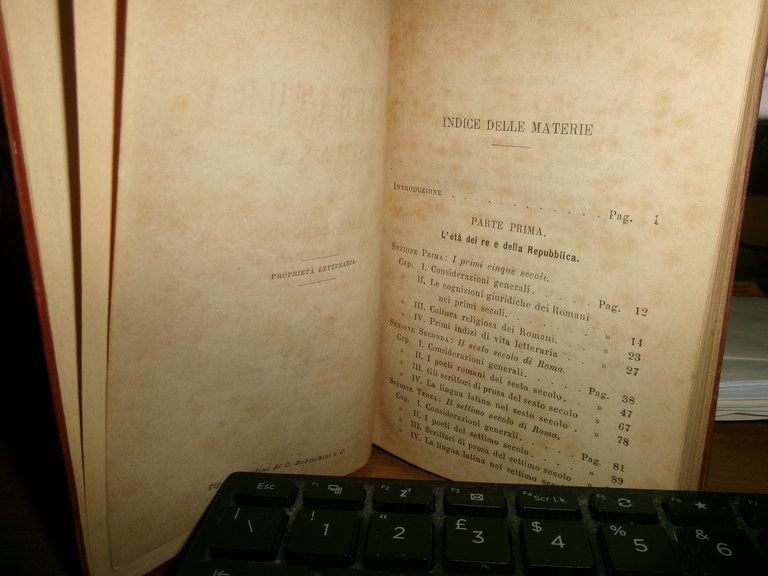 di FELICE RAMORINO. LETTERATURA ROMANA - Hoepli, 1886