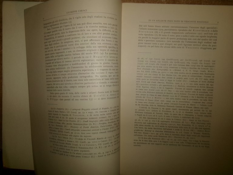 Di un Atlante poco noto di Vesconte Maggiolo. Estratto... CARACI …