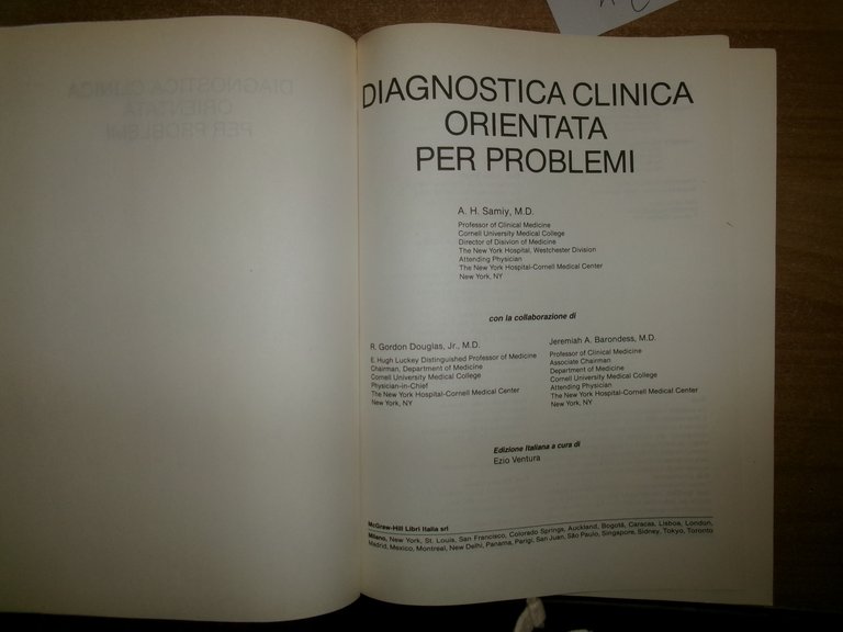 Diagnostica Clinica Orientata per Problemi. A.H. SAMIY - R. GORDON …