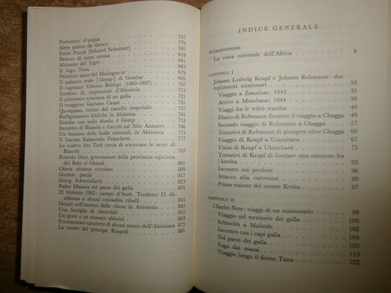 Diari di Esploratori dell' Africa Orientale (1843-1929). CHARLES RICHARDS 1971