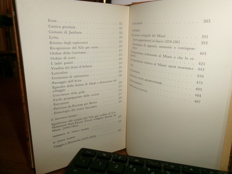 DIARI E CARTEGGI 1858-1872 di GIOVANNI MIANI Longanesi 1973