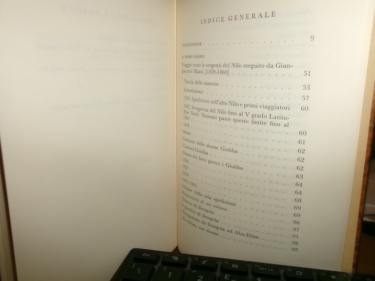 DIARI E CARTEGGI 1858-1872 di GIOVANNI MIANI Longanesi 1973