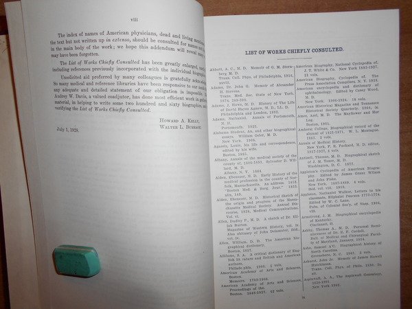 DICTIONARY of AMERICAN MEDICAL BIOGRAPHY