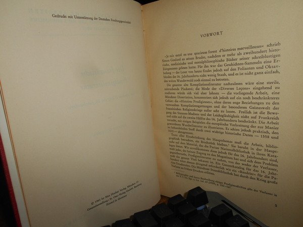 Die französische Prodigienliteratur in der zweiten Hälfte des 16. Jahrhunderts