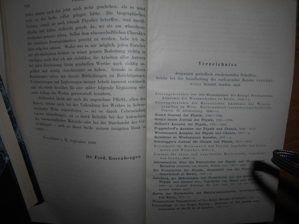 DIE GESCHICHTE DER PHYSIK in Grundzugen mit Synchronistischen tabellen der …