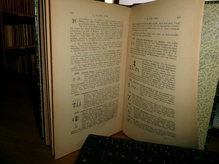 DIE MONOGRAMMISTEN von G.K. NAGLER Fortgesetzt von Andresen & C. …