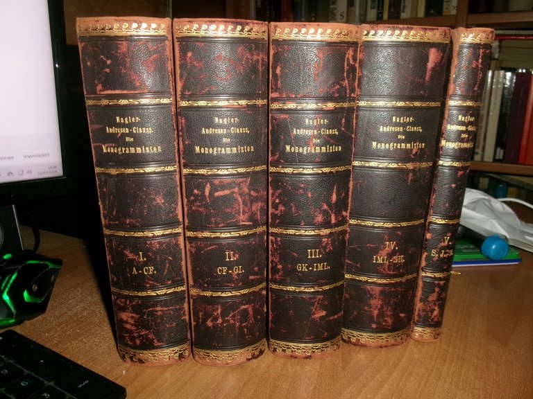 DIE MONOGRAMMISTEN von G.K. NAGLER Fortgesetzt von Andresen & C. …