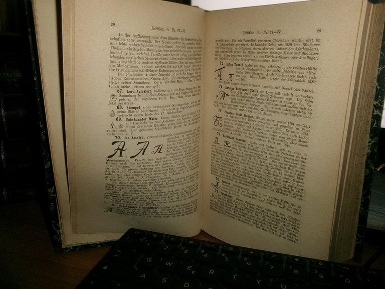 DIE MONOGRAMMISTEN von G.K. NAGLER Fortgesetzt von Andresen & C. …