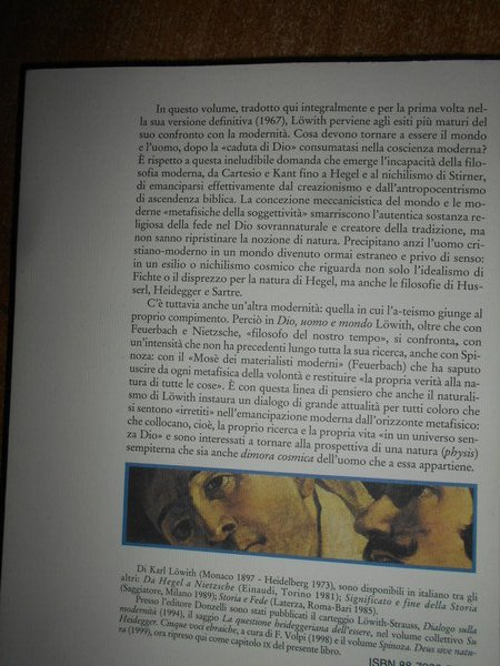 DIO, UOMO E MONDO nella metafisica da Cartesio a Nietzsche