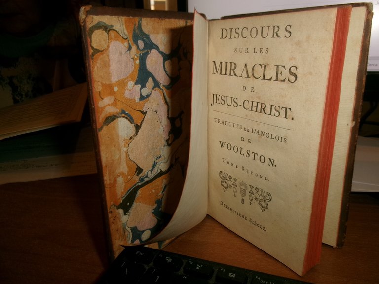 Discours sur les Miracles de Jesus-Christ. Opera attribuita al Barone …
