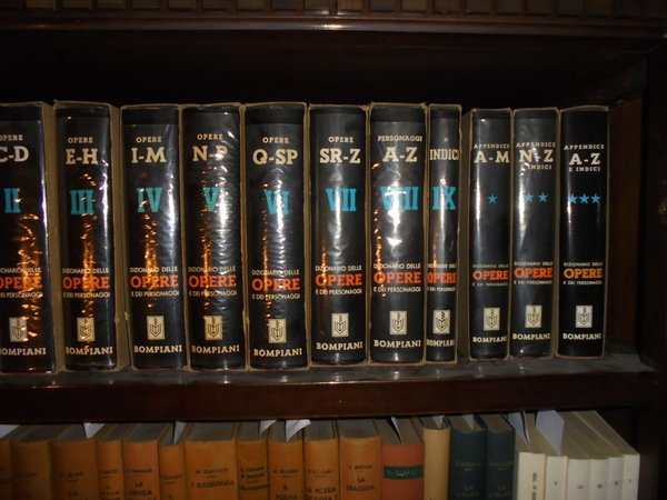Dizionario Bompiani delle opere e dei personaggi di tutti i …
