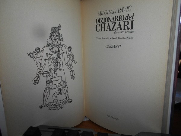 DIZIONARIO DEI CHAZARI. Romanzo Lessico. Copia femminile